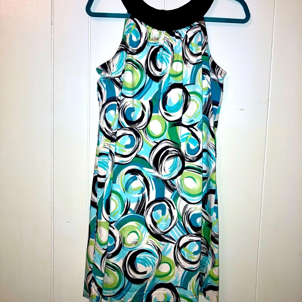 AGB Dress A-line dress in Geometric print size 10